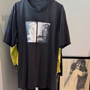 OAMC Symphony of Silence Black Graphic T-Shirt XL – Rare Tupac Artist Tee